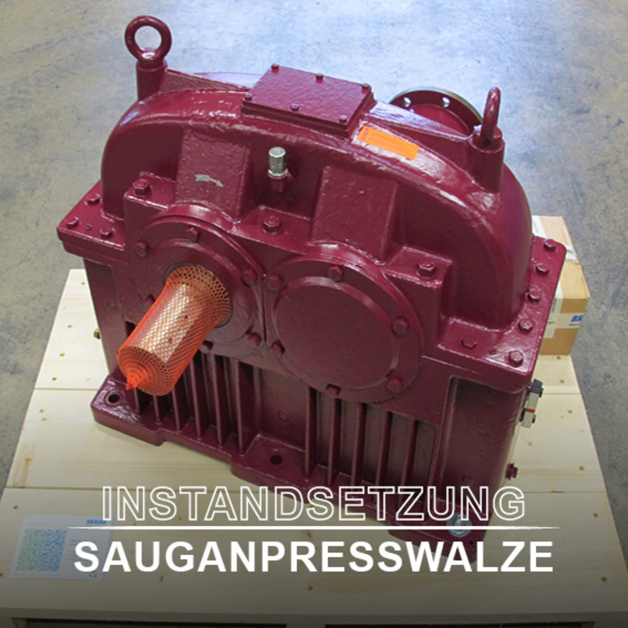 Sauganpresswalze