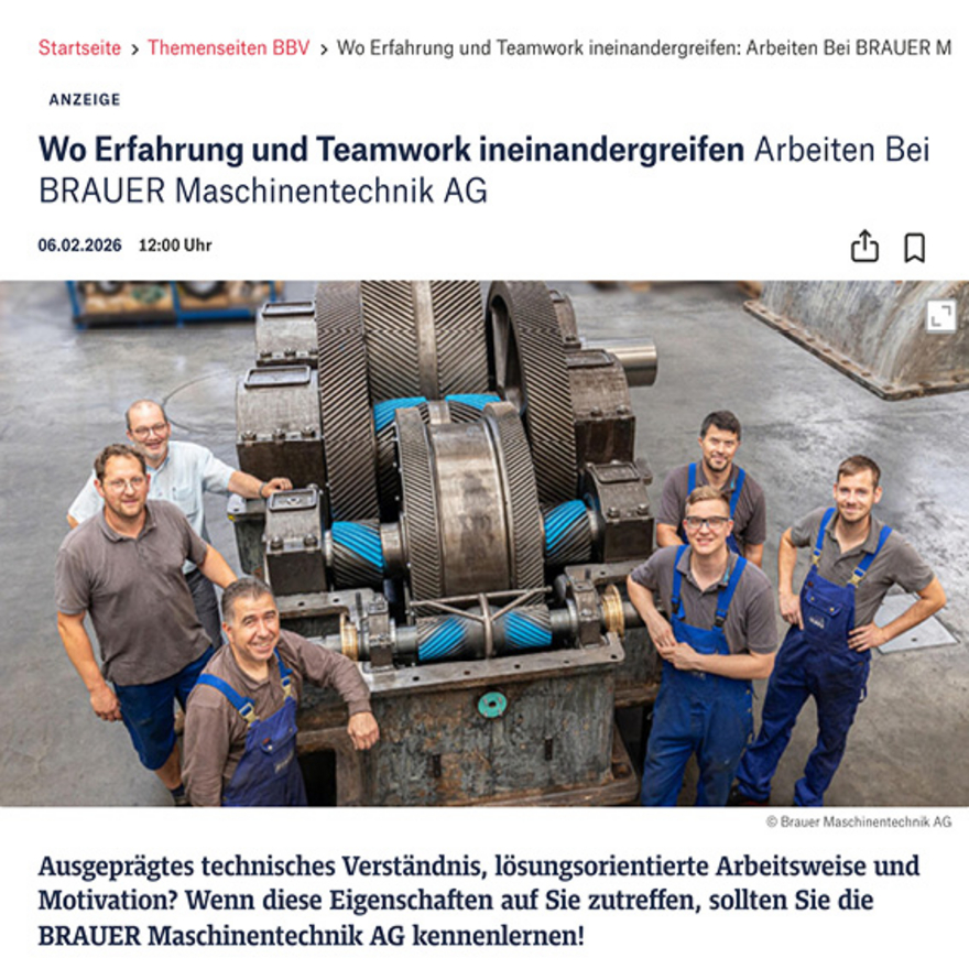BBV BRAUER Maschinentechnik